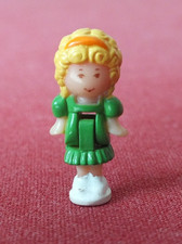 VINTAGE POLLY POCKET POLLY'S DREAM WORLD POLLY IN GREEN DRESS FIGURE ONLY 1991