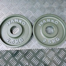 Ivanko 2.5Kg Olympic Plates