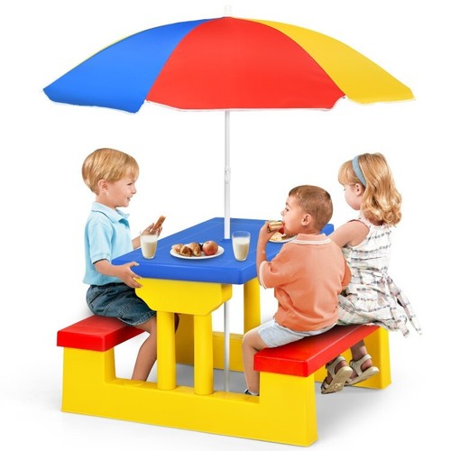 Kid picnic table - kid, bench