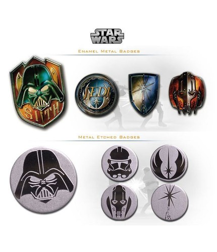 Star wars pin - star, metal
