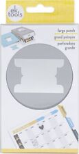 NEW TAB Large Paper Punch Die cut tool Heavy duty Office Planner Journal Diary