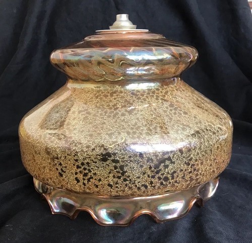 Art deco iridescent amber - deco,
