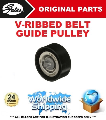 Gates fan belt guide - gates, pulley