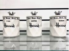Harrods Tea Coffee Sugar Jar