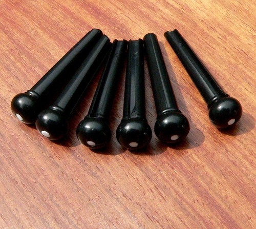 Black with white spot bridge
