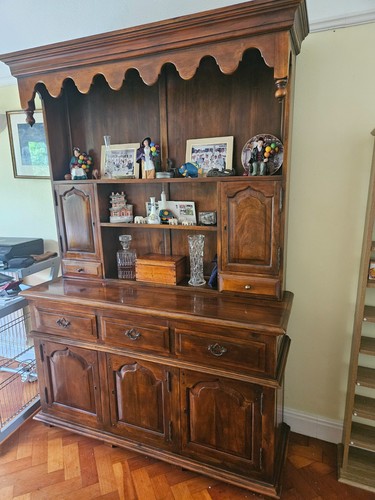 Walnut dresser sideboard
