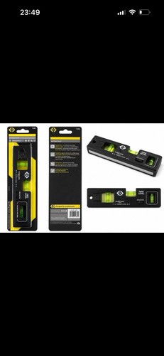 Pocket level magnetic mini - level,