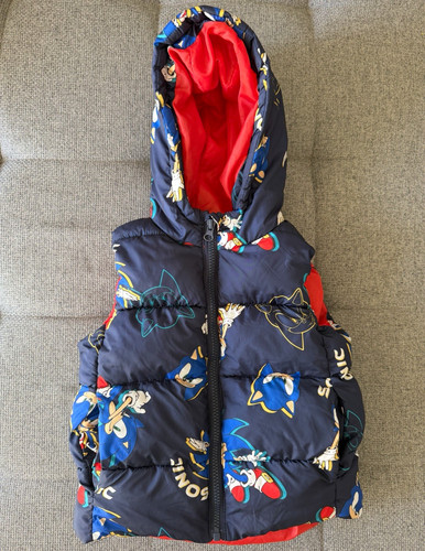 Sonic the hedgehog boys hooded - sonic,