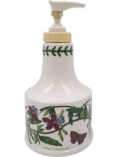 Portmeirion Soap Dispenser Botanic Garden Floral Design Ceramic T2710 SK15