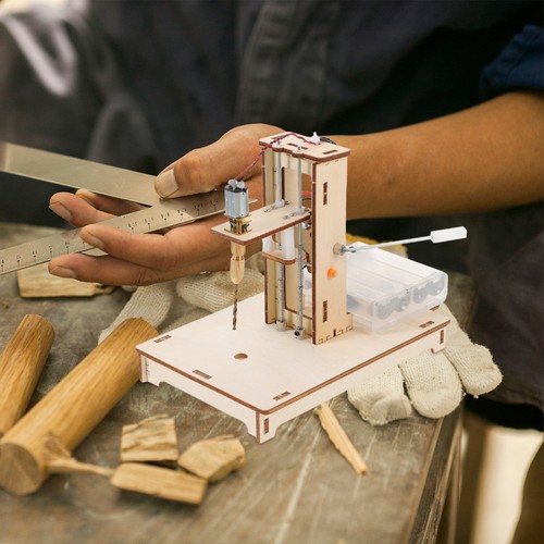 Set diy drill press science - press,