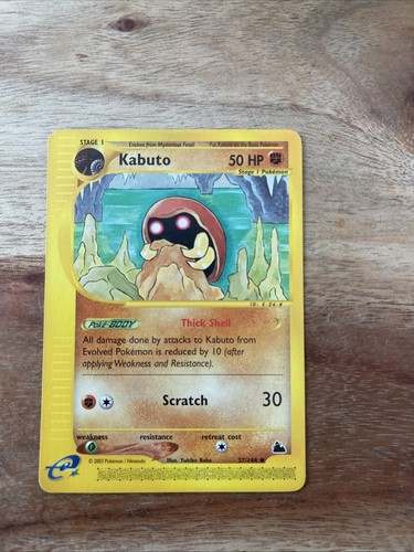 Pokémon tcg kabuto 144 - pokémon,