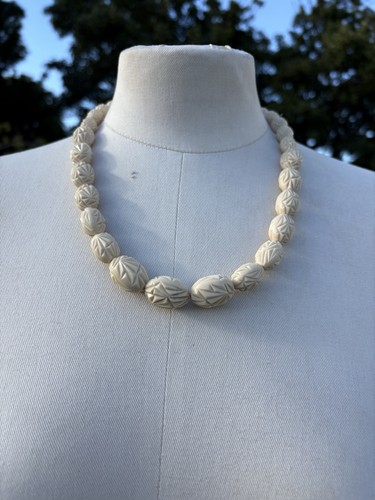 Vintage carved celluloid - vintage,