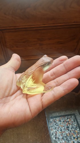 Lalique reinette glass - lalique.,