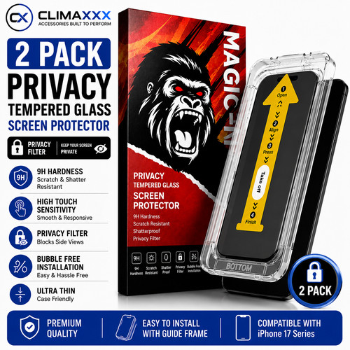 Iphone screen protector pack - 2,