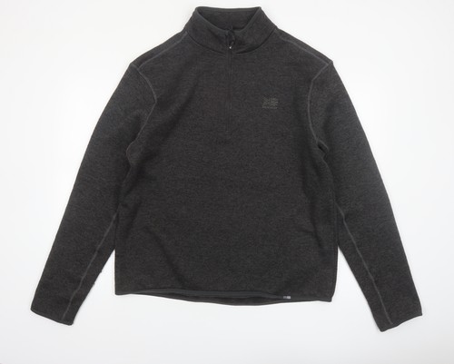 Karrimor mens grey - 1/4, zip