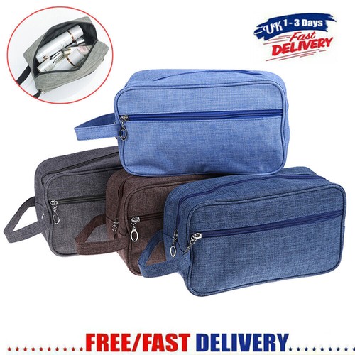 Women men cosmetic canvas case - canvas,