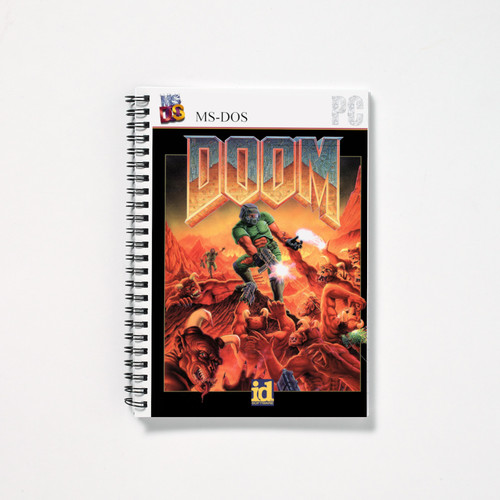 Doom dos game - ms-dos, retro