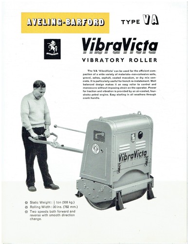Aveling barford vibravicta - aveling,
