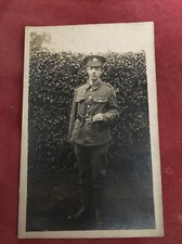 WW1 LINCOLNSHIRE REGIMENT REAL PHOTO postcard 2