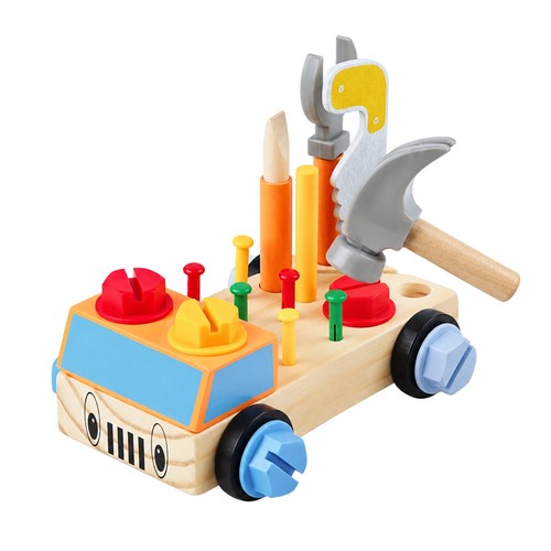 Wooden take apart vehicle - wooden,