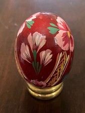 Wooden Decorative Egg / Easter