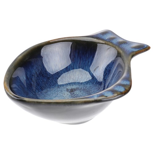 Fish shaped blue - shaped, ceramic