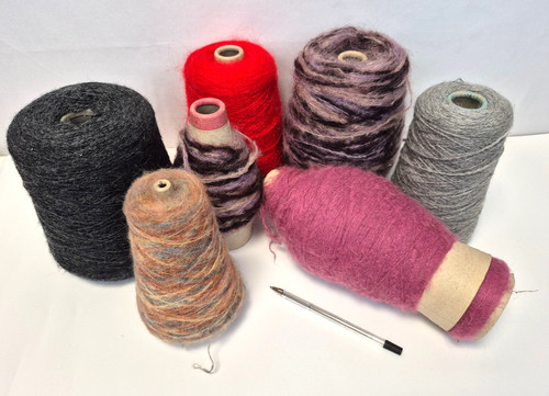 Mohair type mixed lot - mohair,