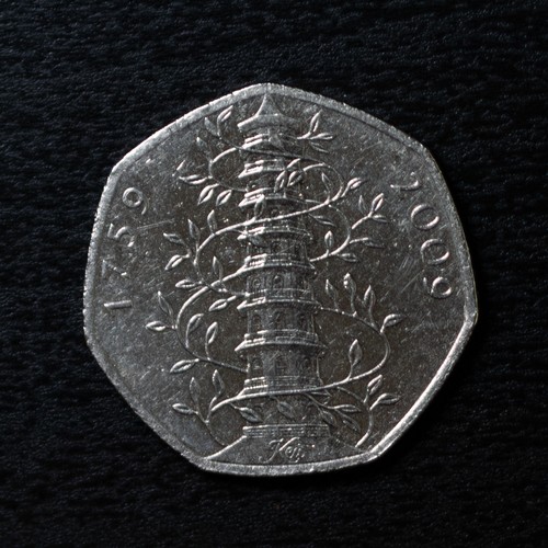 2009 rare kew gardens 50p - 2009,