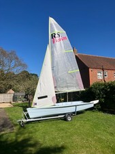 RS Vision sailing dinghy with
