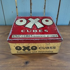 Vintage OXO Cubes Tin Beef in