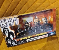 KISS Limited Edition Official Band Set Action Figures Super Stars