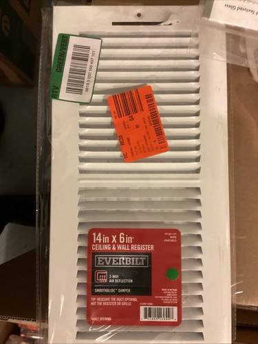 New everbilt 6 ceiling - 14", 6"