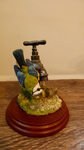 Border fine arts - bluetit, on