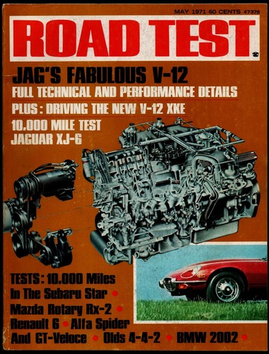 May 1971 road test magazine - 1971,