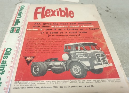 1966 aec mandator trucks - aec,