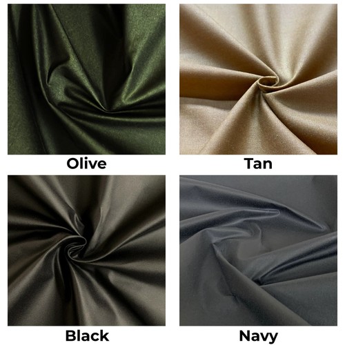 Waxed cotton fabric 6oz - waxed,
