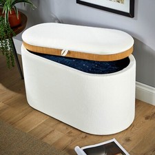 Storage Ottoman White