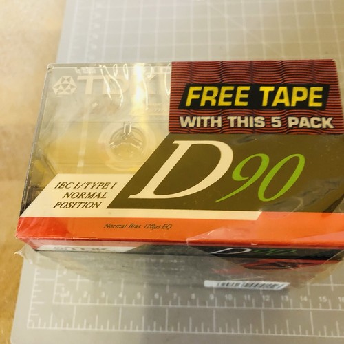 Tdk d90 type 6 pack - i, blank