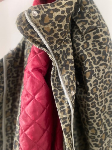 Leopard print coat would - print,