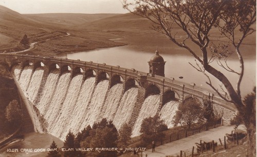 Rhayader craig goch dam old - dam.,