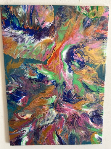 Original acrylic painting - original,