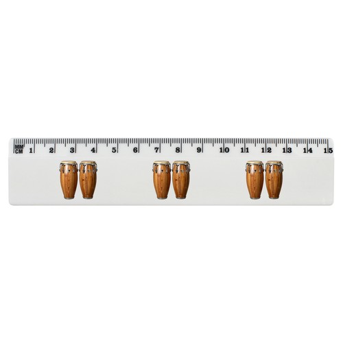 Conga drums white plastic - white,