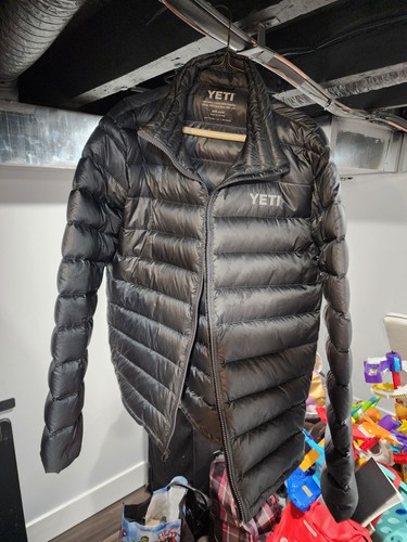 Yeti silver puffer jacket - yeti,