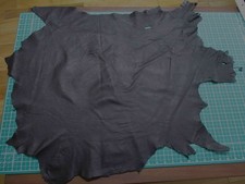 Black Smooth soft part Leather