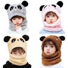 Kids Winter Beanie Hat & Scarf