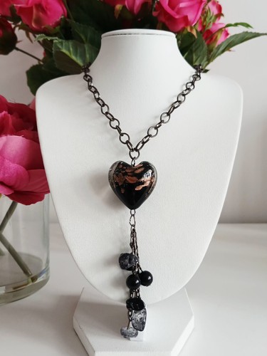 Vintage murano glass heart - vintage,