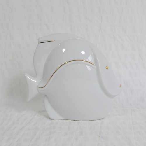 Vintage sanbo ceramic fish - ceramic,