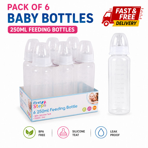 Pack baby bottles - of, 6
