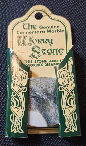 Irish connemara marble worry - connemara,