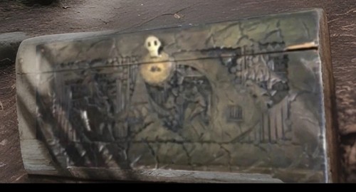 Chinese vintage heavy - , carved